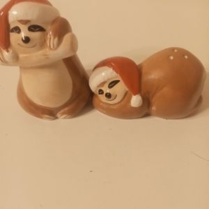 Xmas salt pepper shakers